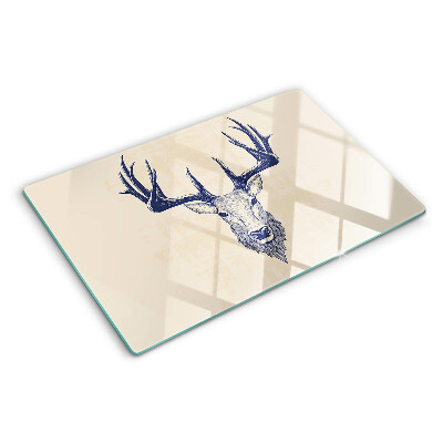 Tabla de cortar Alce con astas