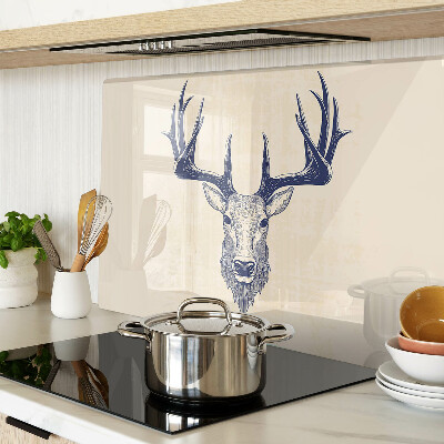 Tabla de cortar Alce con astas