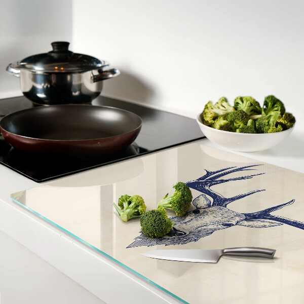 Tabla de cortar Alce con astas