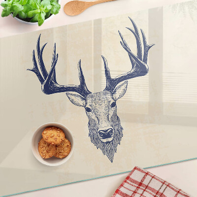 Tabla de cortar Alce con astas