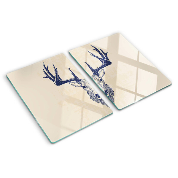 Tabla de cortar Alce con astas