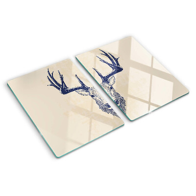 Tabla de cortar Alce con astas