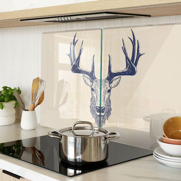 Tabla de cortar Alce con astas