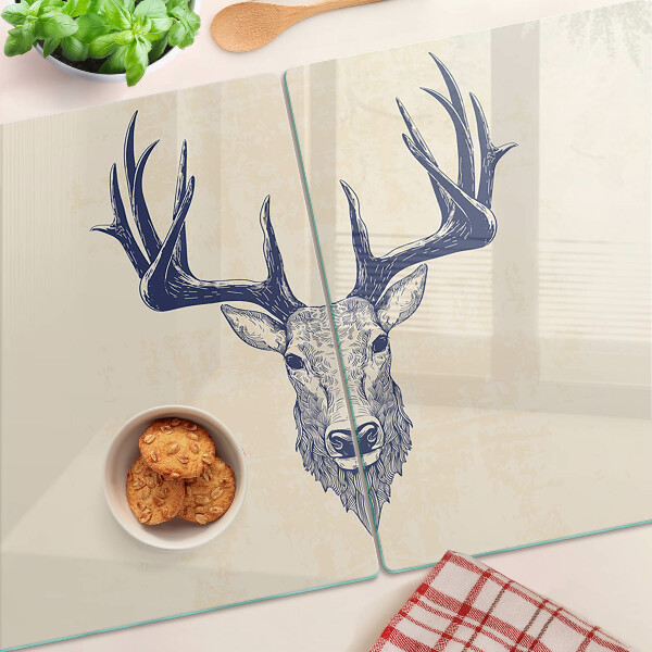 Tabla de cortar Alce con astas