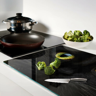 Tabla para cortar Gato negro con ojos verdes