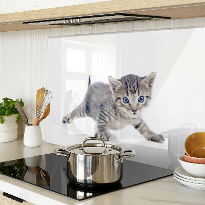 Tabla para cortar Gatito con ojos azules