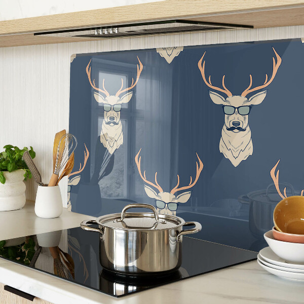 Tabla de cortar Reno con gafas de sol