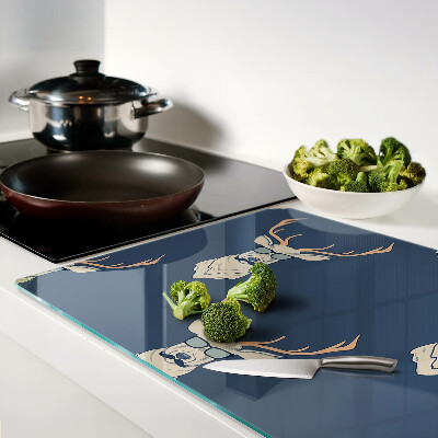 Tabla de cortar Reno con gafas de sol