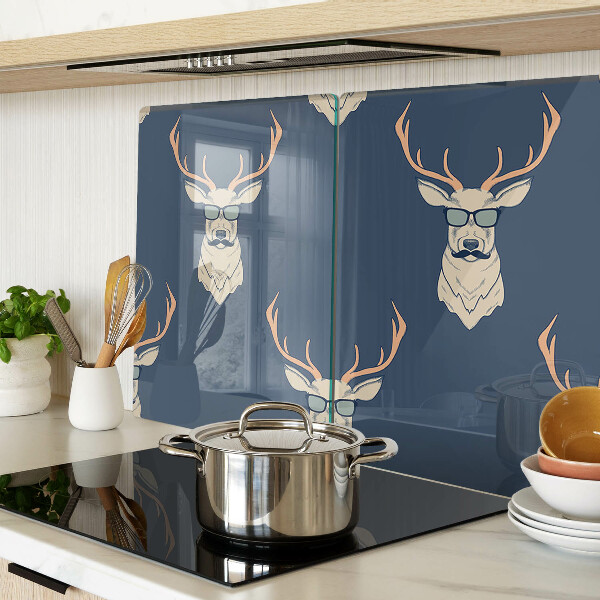 Tabla de cortar Reno con gafas de sol