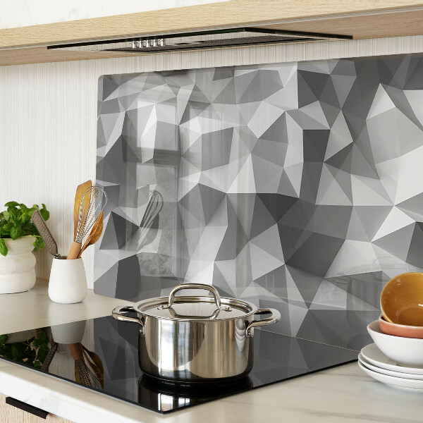 Szklana deska do krojenia Abstrakcyjny wzór geometryczny