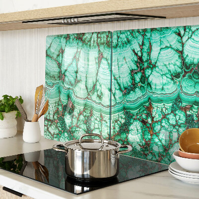 Tabla para cortar Mármol en tonos verdes