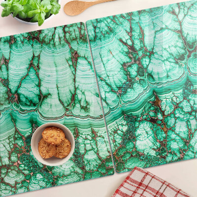 Tabla para cortar Mármol en tonos verdes