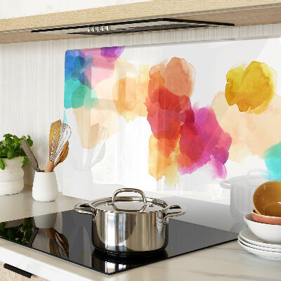 Tabla para cortar Manchas de acuarela de colores