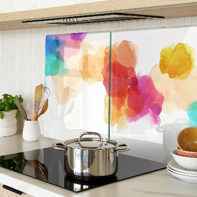 Tabla para cortar Manchas de acuarela de colores