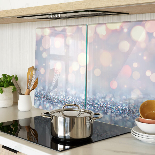 Szklana deska do krojenia Błyszczące światła z diamentowym akcentem