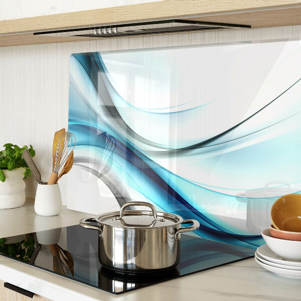 Tabla de cortar Ondas en tonos azules