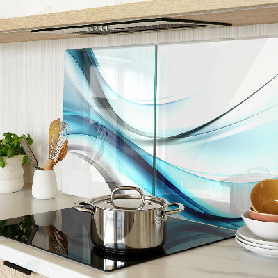 Tabla de cortar Ondas en tonos azules