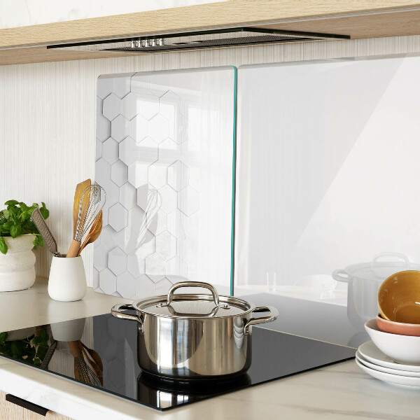 Tabla de cocina Hexágonos en tonos de gris