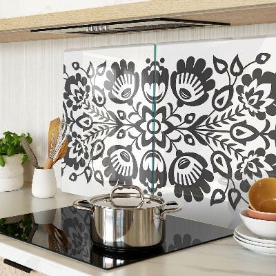 Tabla para cortar Motivo floral en estilo folklórico