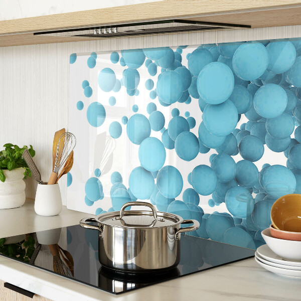 Tabla de cortar Burbujas en tonos de azul