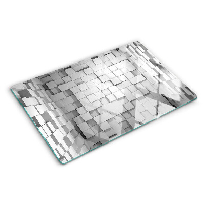 Tabla de cocina Mosaico gris y blanco