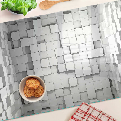 Tabla de cocina Mosaico gris y blanco