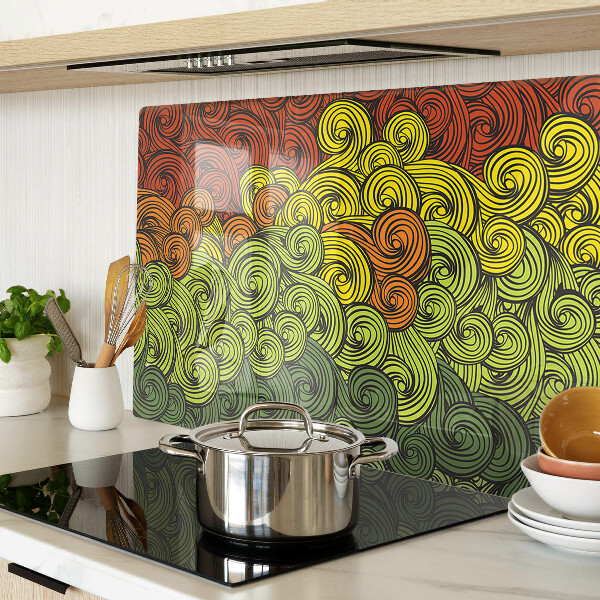 Tabla para cortar Remolinos de color