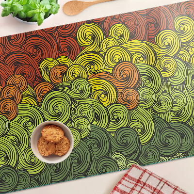 Tabla para cortar Remolinos de color