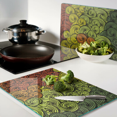 Tabla para cortar Remolinos de color