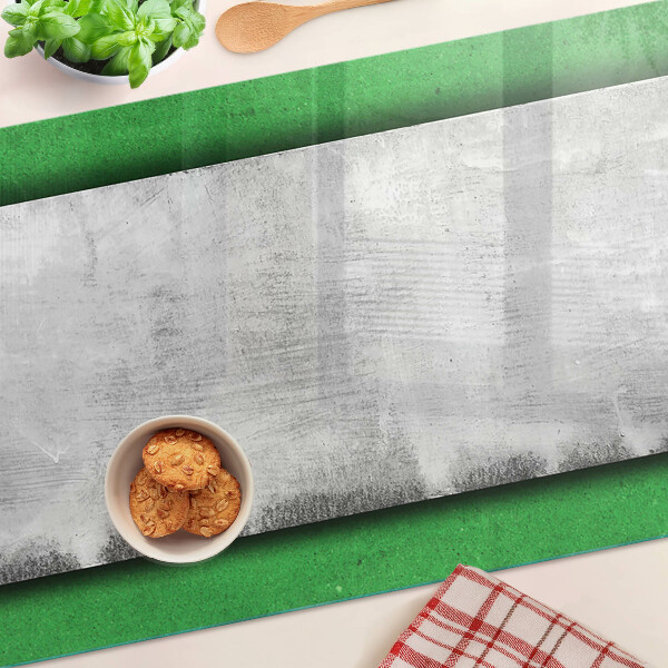 Tabla de cocina Líneas verdes y grises