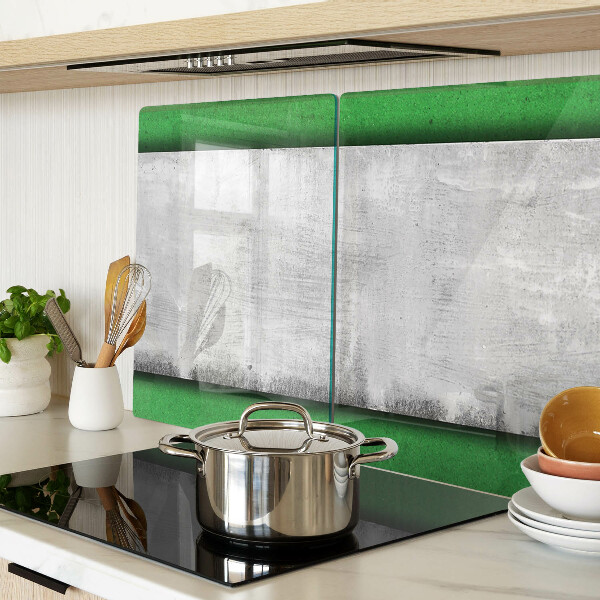 Tabla de cocina Líneas verdes y grises