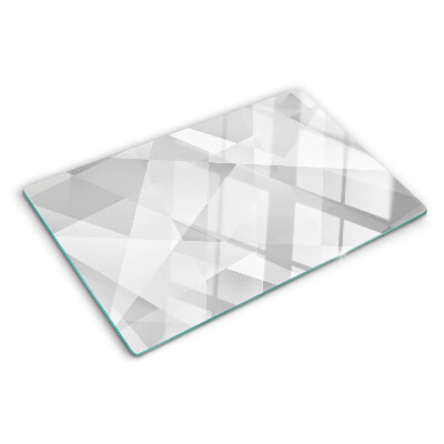Tabla de cocina Geometría en tonos de gris