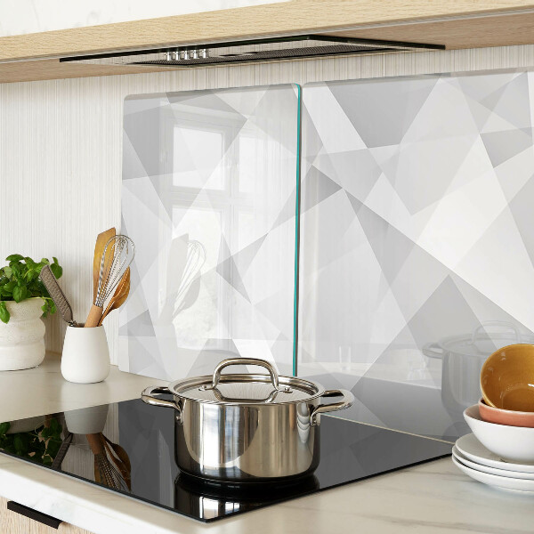 Tabla de cocina Geometría en tonos de gris