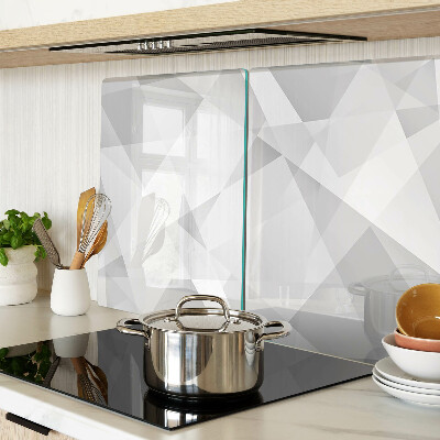 Tabla de cocina Geometría en tonos de gris