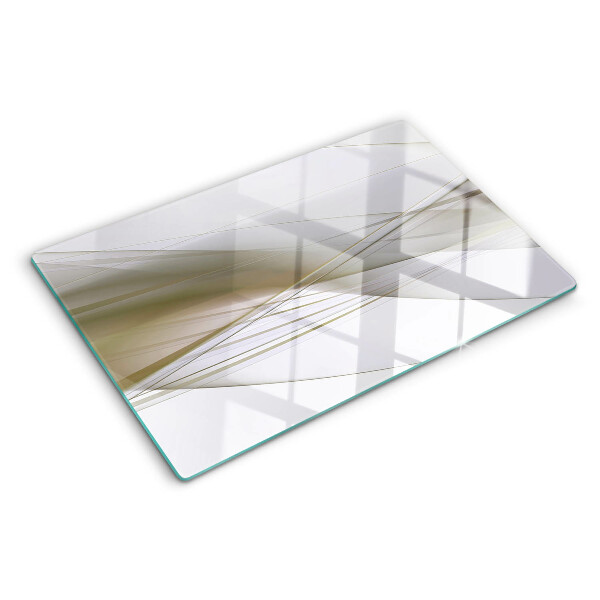 Tabla para cortar Líneas y formas abstractas