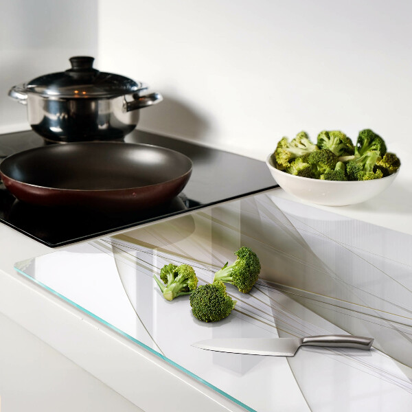 Tabla para cortar Líneas y formas abstractas