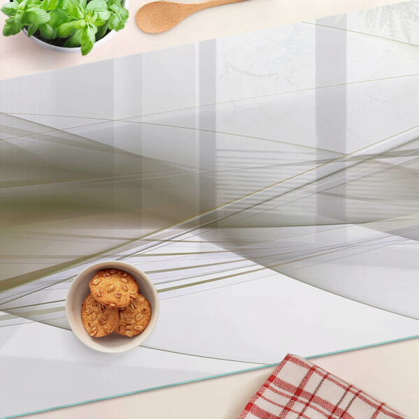 Tabla para cortar Líneas y formas abstractas