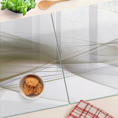 Tabla para cortar Líneas y formas abstractas