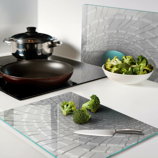 Szklana deska do krojenia Tunel 3D z efektem głębi