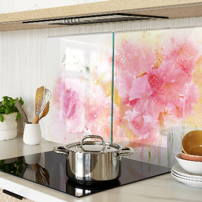 Tabla de cortar Acuarelas florales en colores pastel