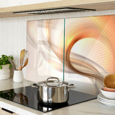 Tabla para cortar Ondas de luz en tonos dorados