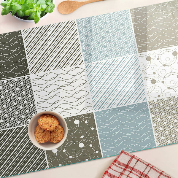 Szklana deska do krojenia Geometryczne wzory i linie