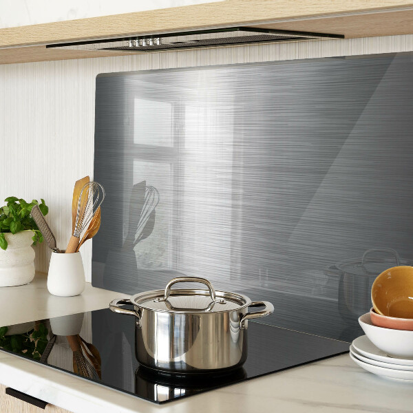 Tabla de cocina Efecto metálico de acero cepillado
