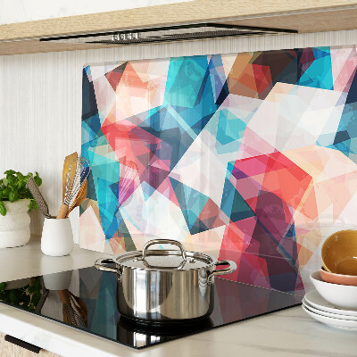 Tabla de cortar Geometrías abstractas en colores pastel