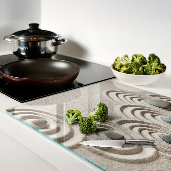 Tabla de cortar Patrones ondulados en la arena