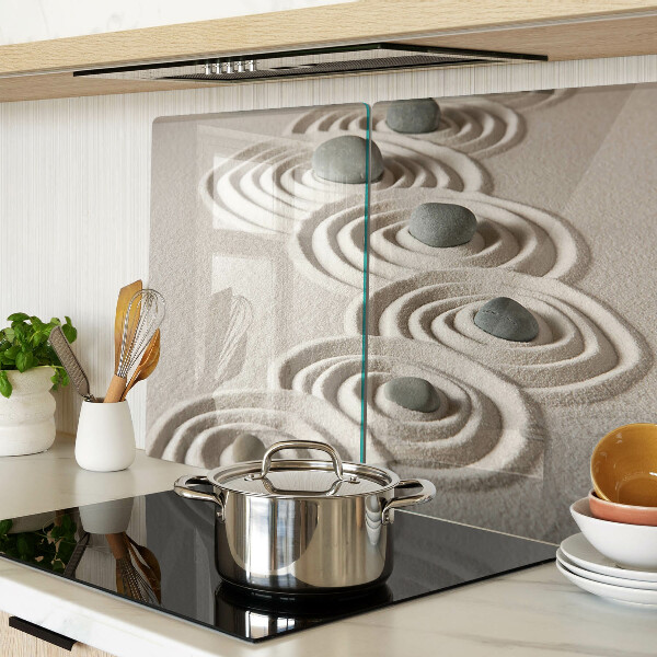 Tabla de cortar Patrones ondulados en la arena