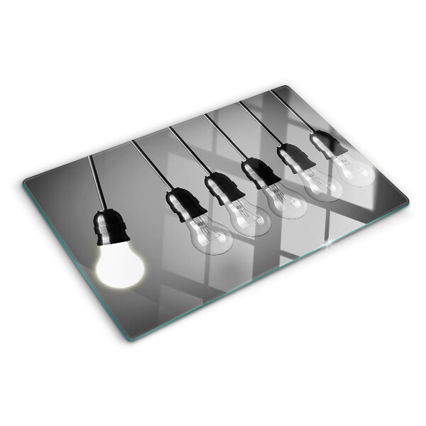 Tabla de cocina Bombillas en cables