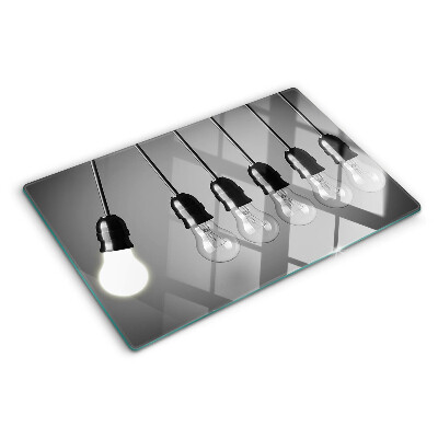 Tabla de cocina Bombillas en cables