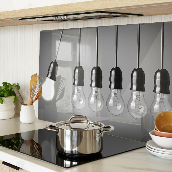 Tabla de cocina Bombillas en cables