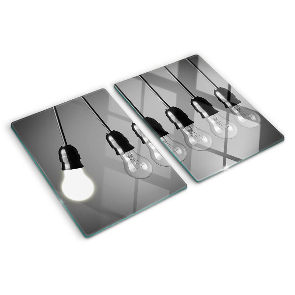 Tabla de cocina Bombillas en cables